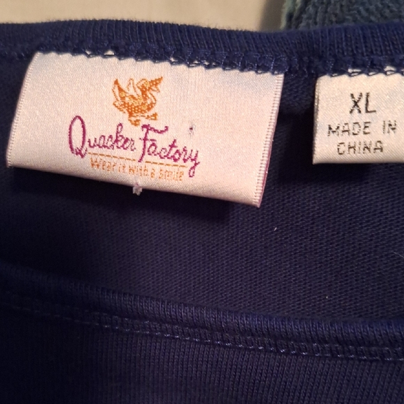 Quacker Factory Nautical Top - Picture 3 of 4
